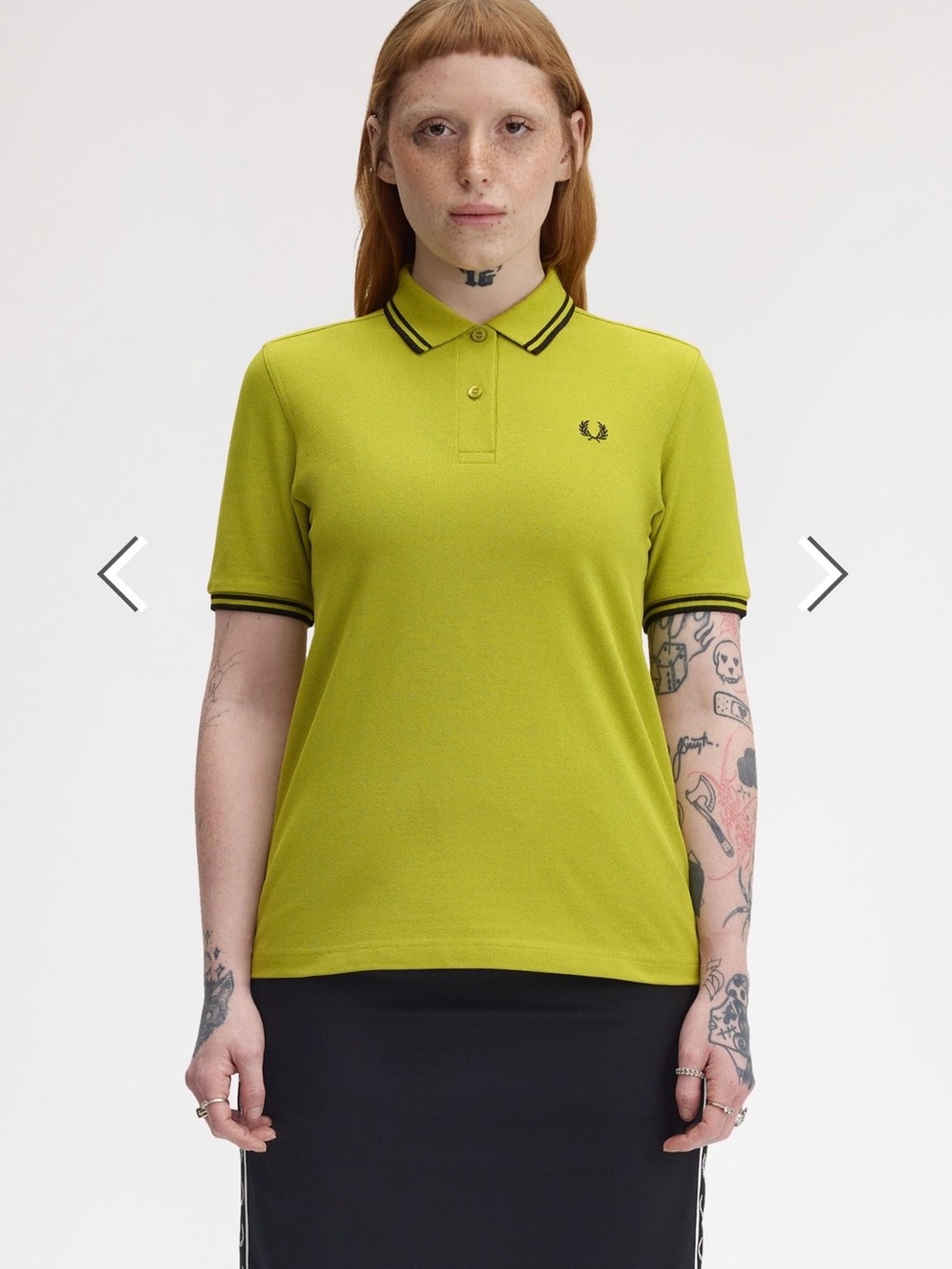 Fred Perry G3600 Tennis Ball Yellow - Picture 6 of 7